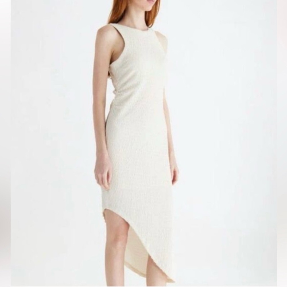 NWT All:Row Asymmetrical Sleeveless Dress